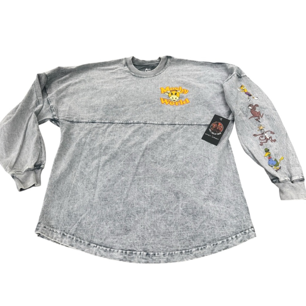 NWT Spirit Jersey X Mooby World - Jay & Silent Bob Oversized Long Sleeved Tee
